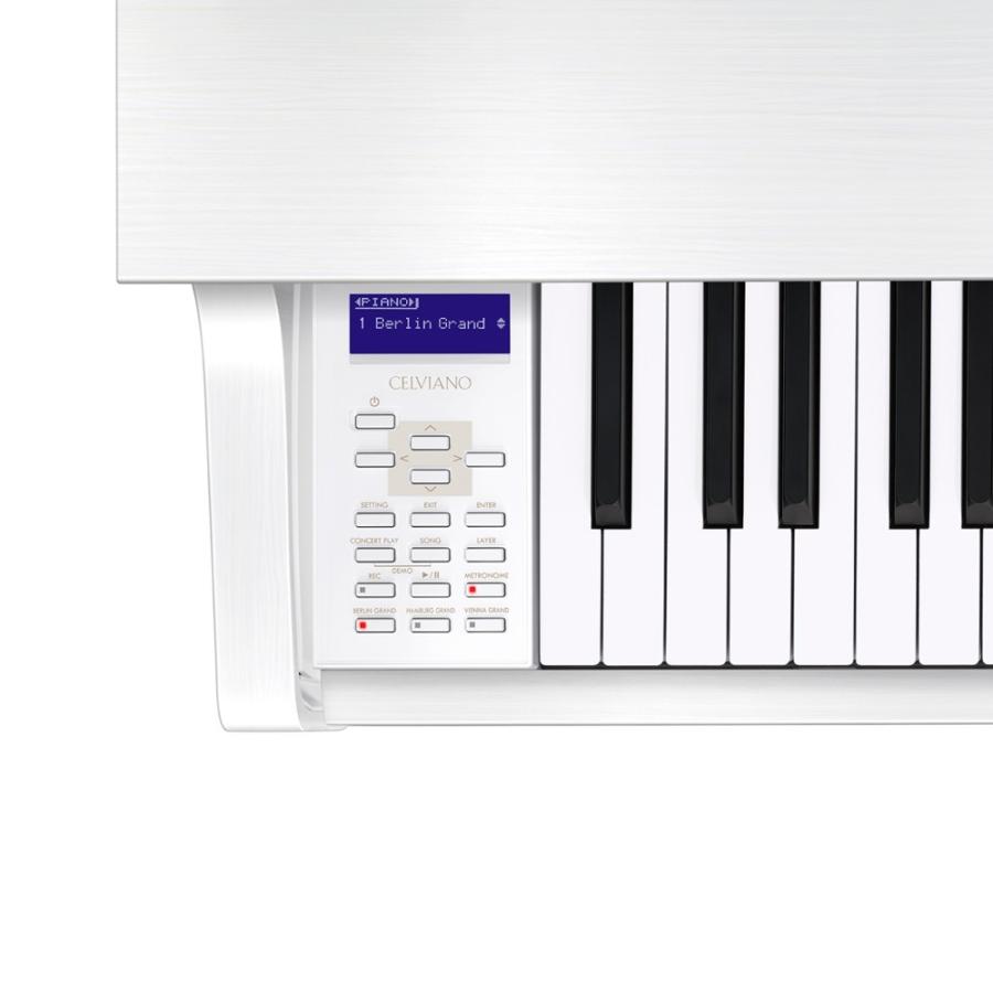 カシオ 電子ピアノ カシオ デジタルピアノ CASIO CELVIANO Grand Hybrid GP-310WE 高低自在椅子付き 【組立設置無料サービス中】_3