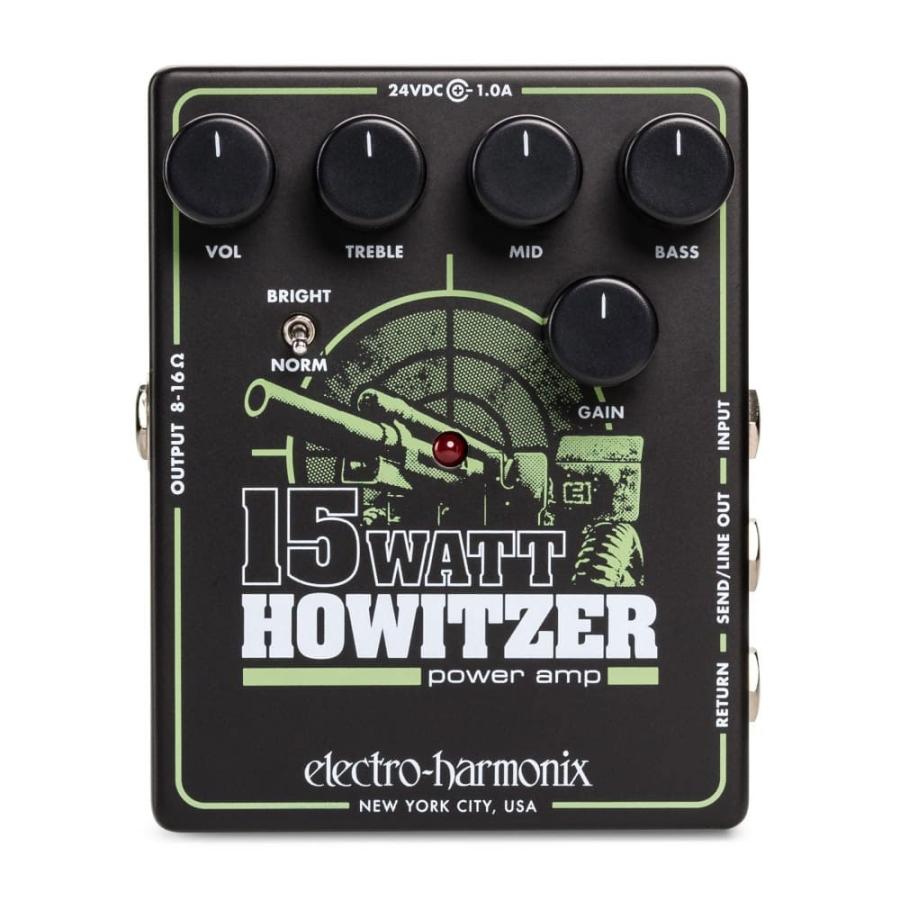 ELECTRO HARMONIX 15Watt Howitzer GUITAR AMP/PRE AMP ペダル型ギターアンプヘッド :180501:chuya online チューヤオンライン