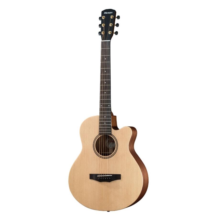ミニギター エレアコ モーリス ギター SA021E NAT エレクトリックアコースティックギター モーリスアコギ MORRIS