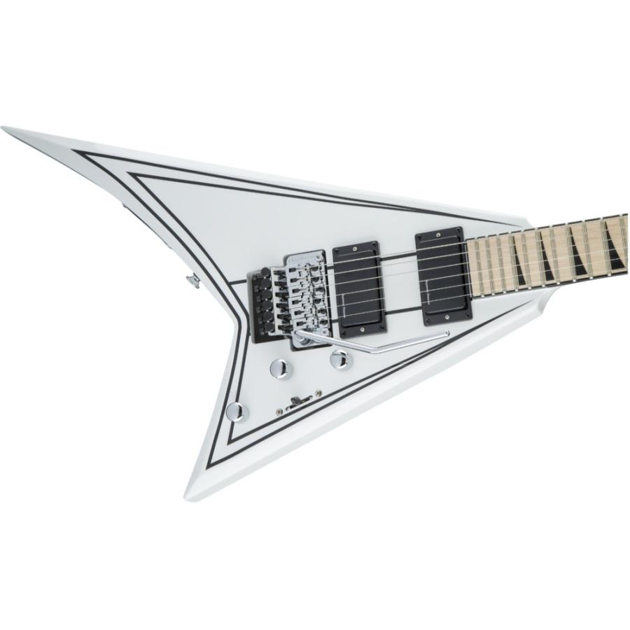 Jackson X Series Rhoads RRX24M Snow White with Black Pinstripes エレキギターの画像