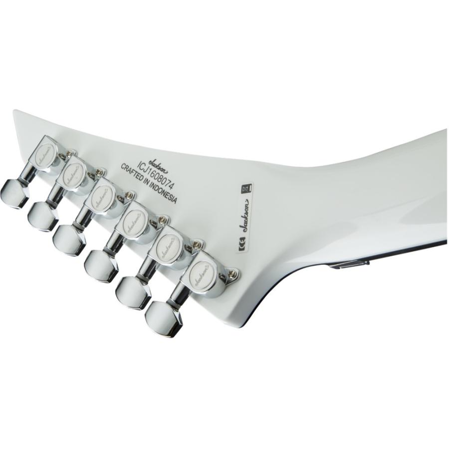 Jackson X Series Rhoads RRX24M Snow White with Black Pinstripes エレキギターの画像