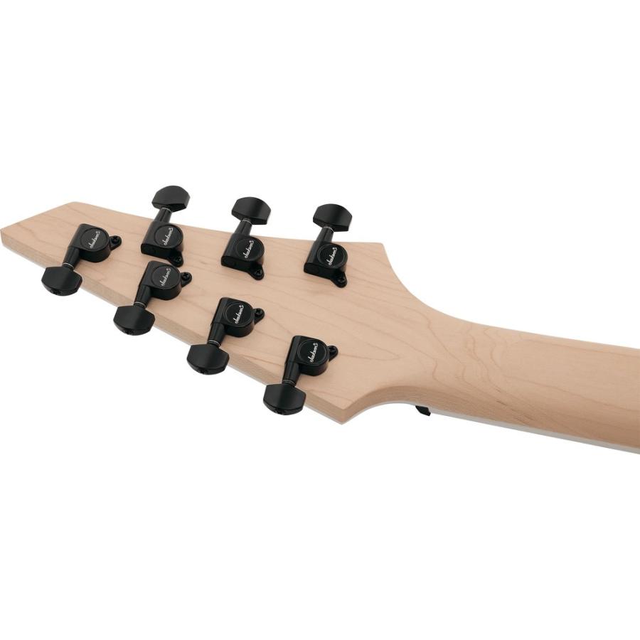 Jackson JS Series Dinky Arch Top JS22Q-7 DKA HT  Transparent Black Burst 7弦 エレキギターの画像