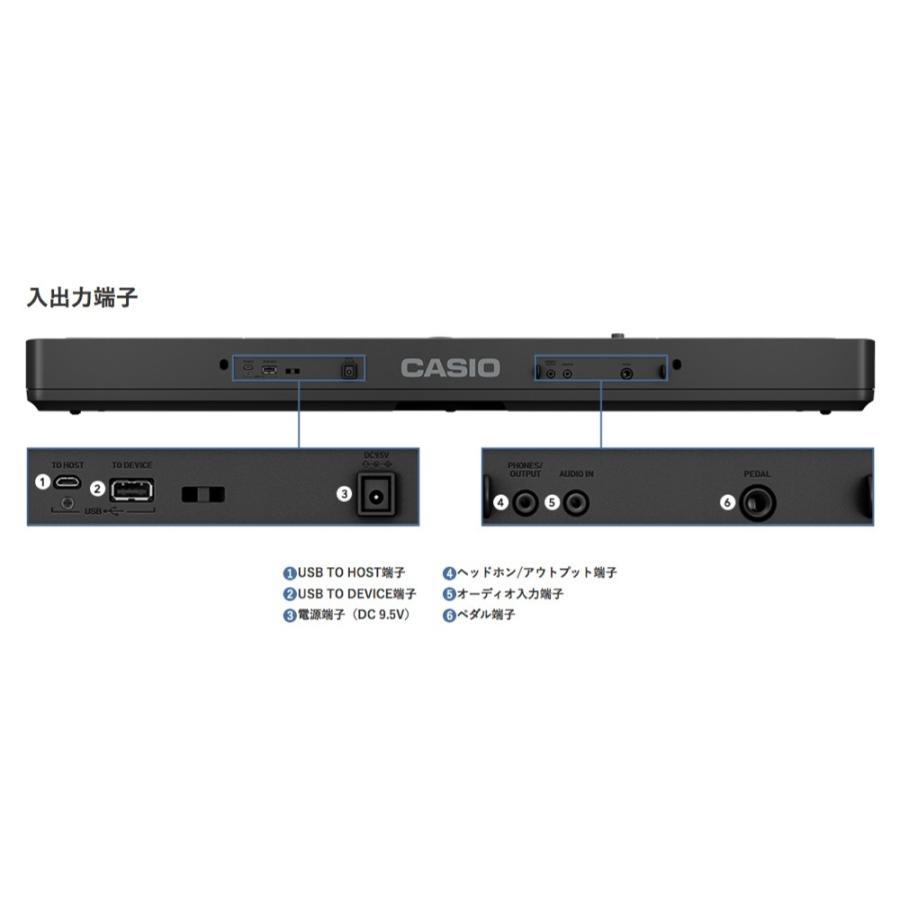 CASIO（カシオ） CASIO CT-S400 Casiotone 61鍵盤 電子キーボード