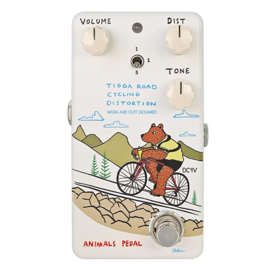 ギター Animals Pedal Rord Cycling Distortion Animals Pedal Tioga Road Cycling Distortion ディストーション