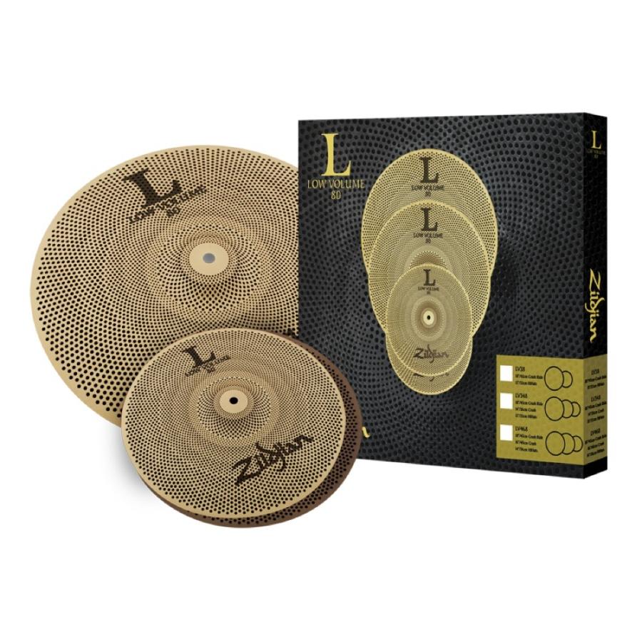 ジンバル Zildjian（ジルジャン） シンバル ZILDJIAN L80 Low Volume Cymbal Set