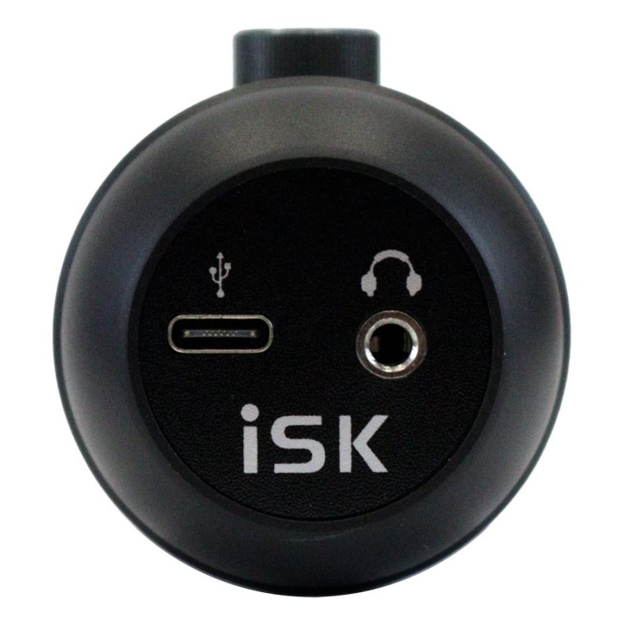 コンデンサーマイク USB iSK X2 コンデンサーマイクスタンド一体型