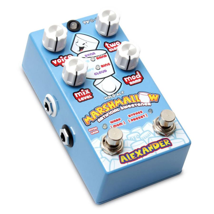 ALEXANDER MARSHMALLOW ピッチシフター 美品 Alexander Pedals Marshmallow ピッチシフター ギター