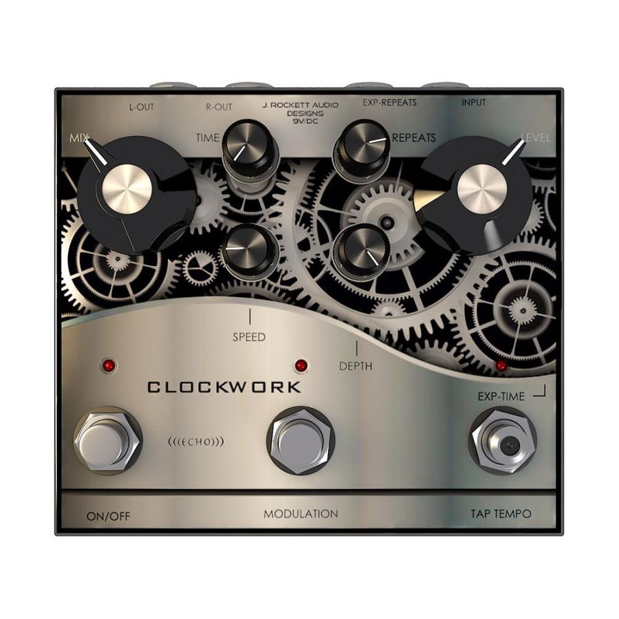 J Rockett Audio Designs Jrad Clockwork Echo アナログディレイ ギターエフェクター Chuya Online Com 通販 Paypayモール
