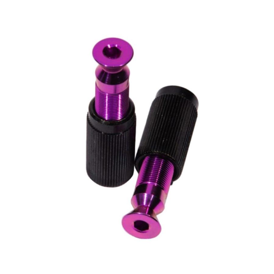 エフユートーン ギター ブリッジポスト Titanium Bridge Posts PURPLE FU-Toneの画像