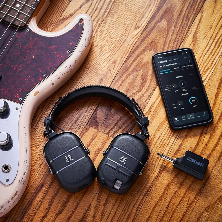 BOSS（ボス） ワイヤレスヘッドホン型 ベースアンプ WAZA-AIR BASS