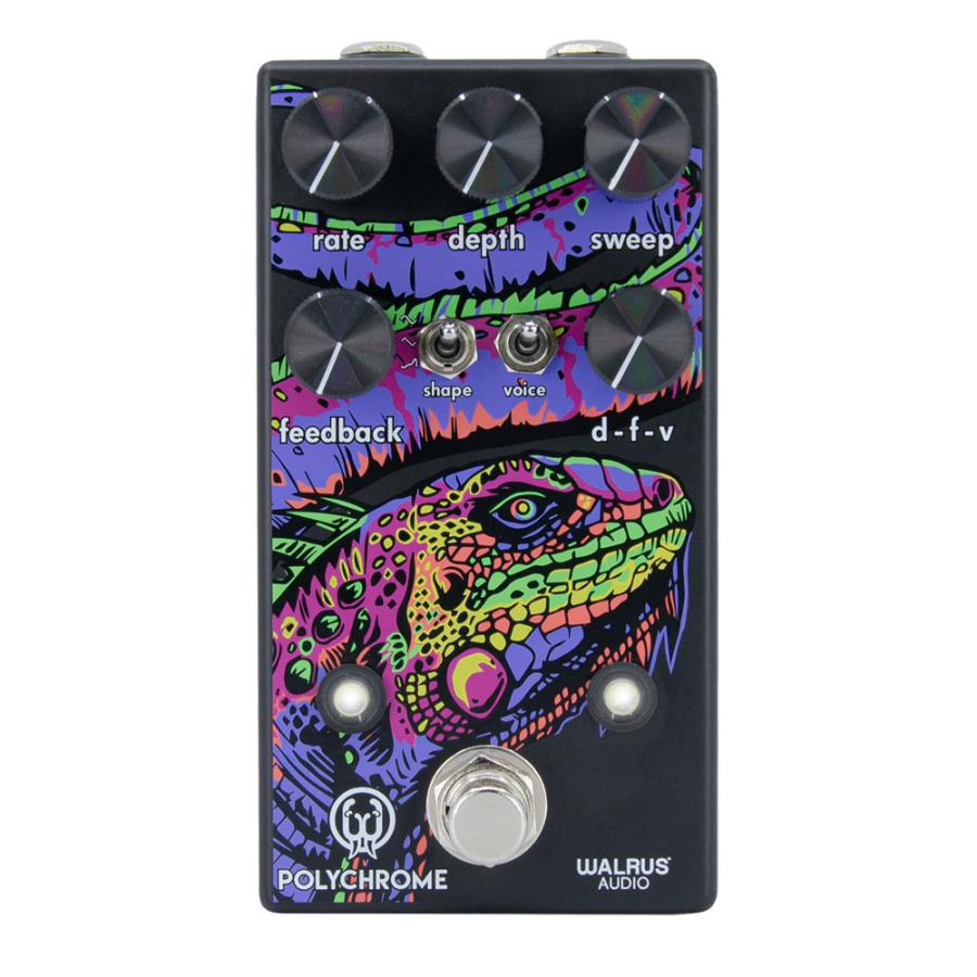 ギター WALRUS AUDIO POLYCHROME WALRUS AUDIO WAL-POLY Polychrome Analog Flanger フランジャー
