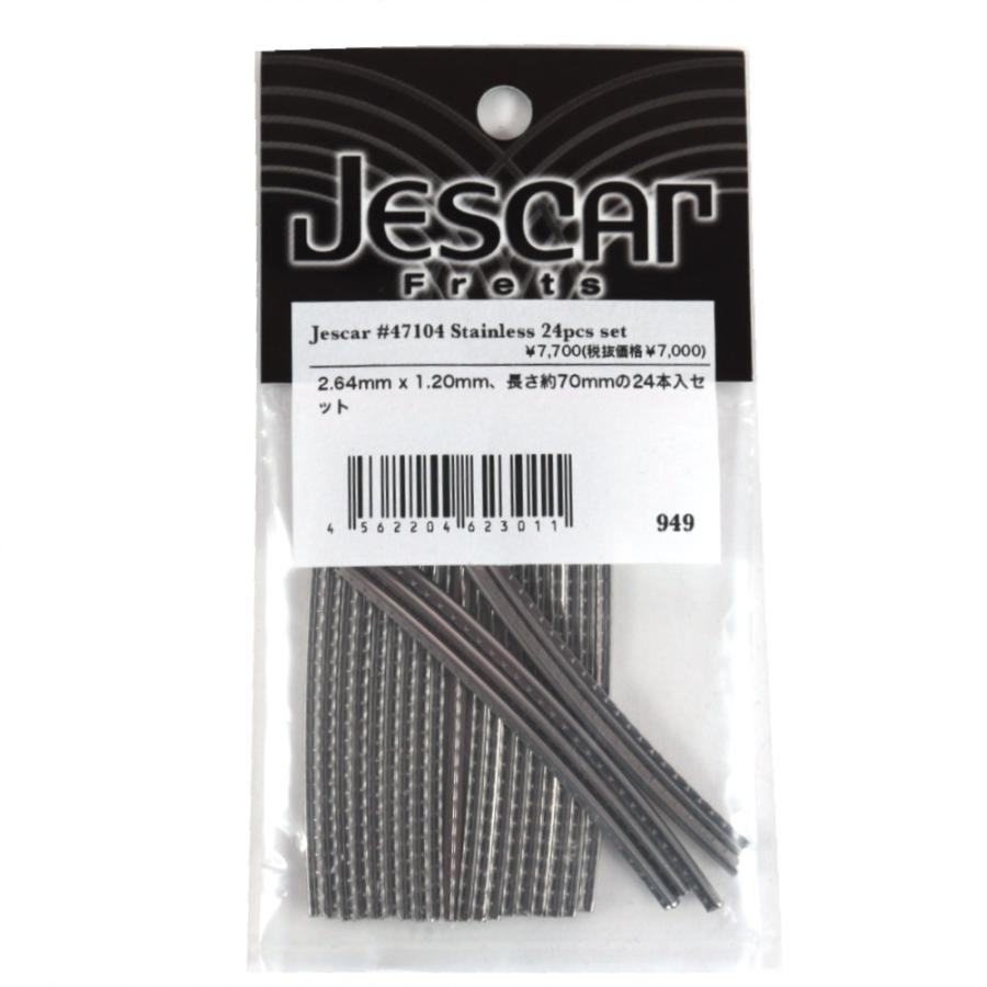 ジェスカーフレット ギター フレット #47104 Stainless 24pcs set No
