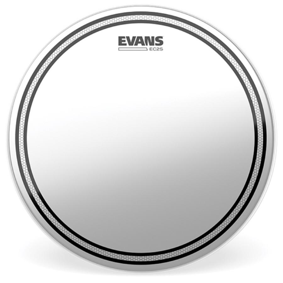 正規日本代理店 EVANS ETP-EC2SCTD-S EC2 Frosted ドラムヘッド 3枚セット