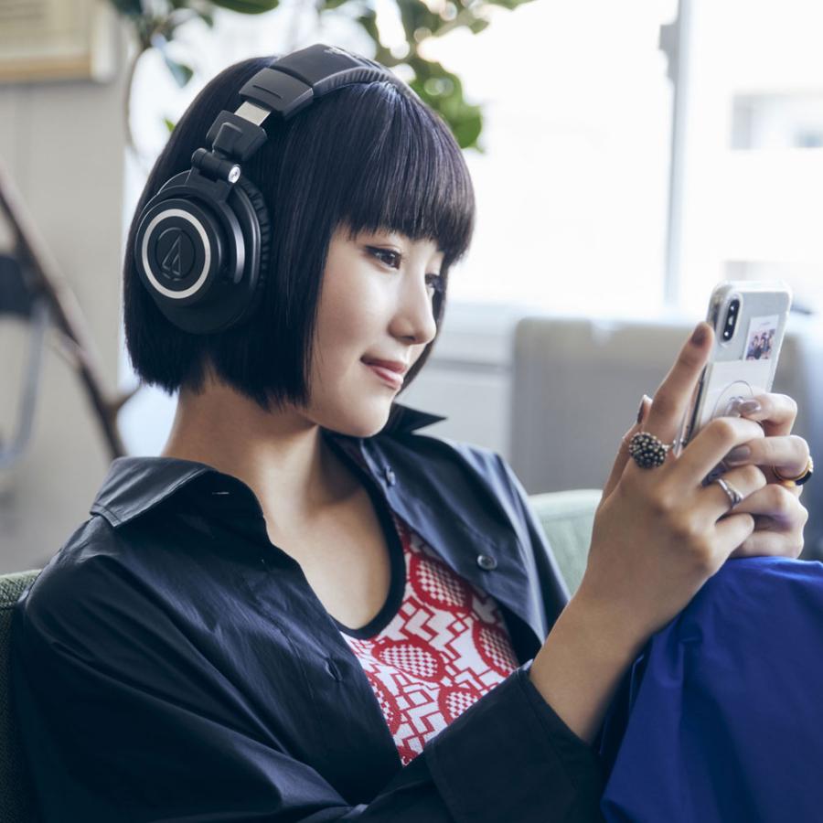 モニターヘッドホン AUDIO-TECHNICA オーディオテクニカ ATH-M50xBT2 ワイヤレスヘッドホン オーテク モニター ヘッドホン｜chuya-online｜09