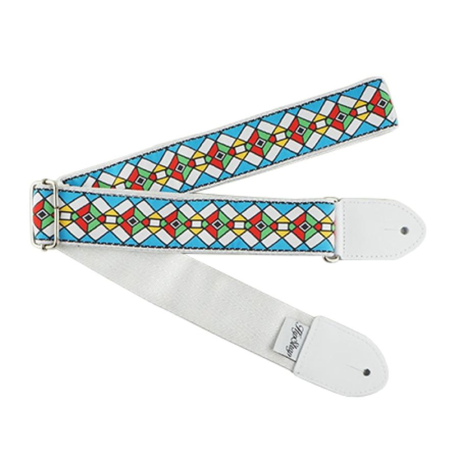 HipStrap Stained glass blue ギターストラップ