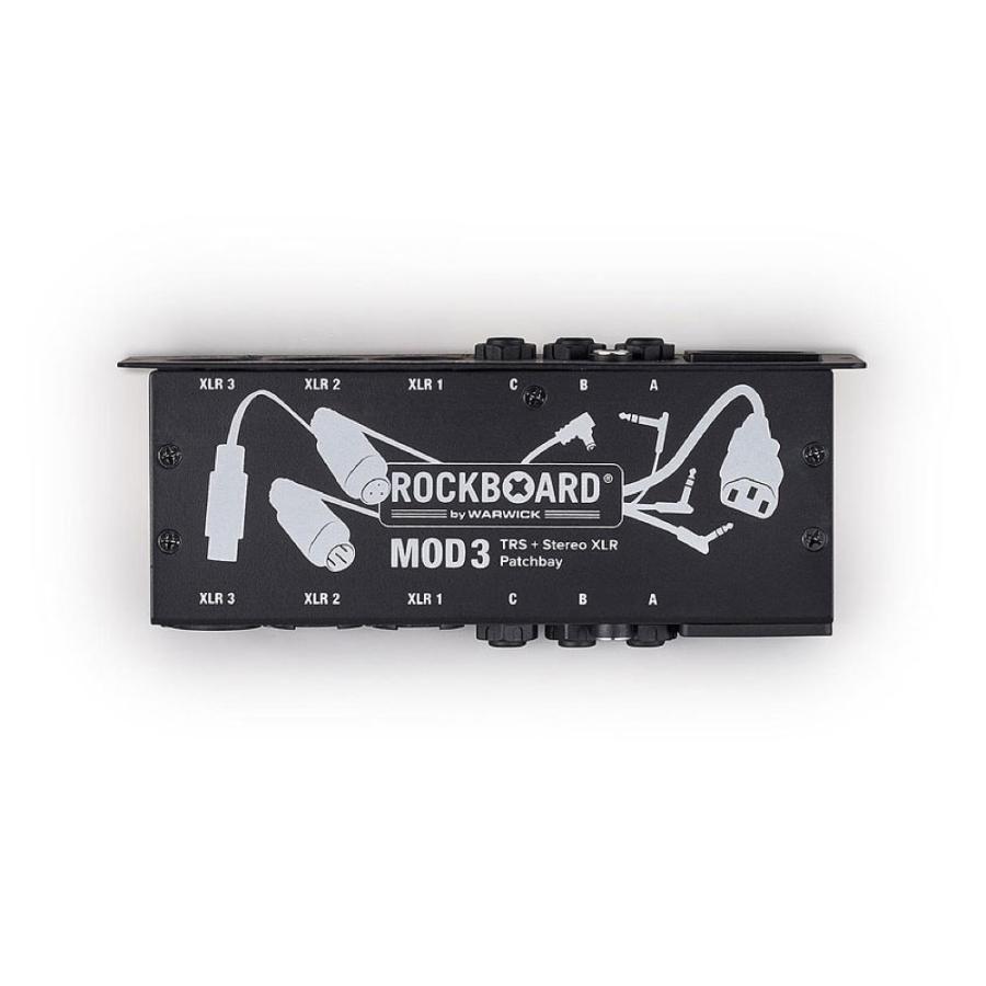 RockBoard RBO B MOD 3 V2 All-in-One TRS ＆ XLR Patchbay for Vocalists ＆ Acoustic Players ペダルボード用 パッチベイ｜chuya-online｜06