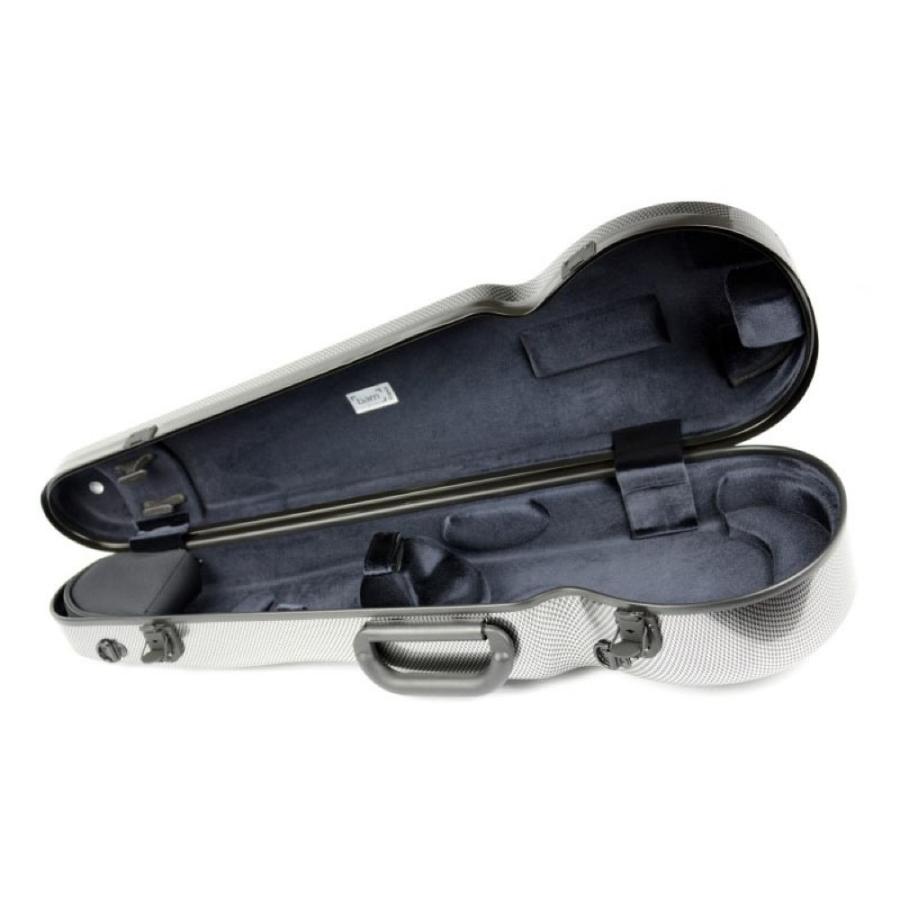 bam 2002XLSC HIGHTECH Violin Silver Carbon look バイオリンケースの画像