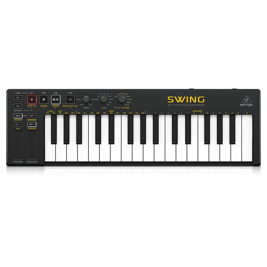 MIDIキーボード 32鍵 ベリンガー BEHRINGER SWING 32鍵盤USB MIDI キーボード コントローラー スイング