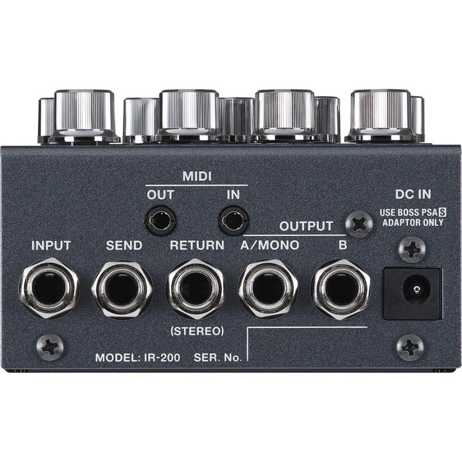 ボス BOSS エフェクター IR-200 Amp \u0026 IR Cabinet プリアンプ キャビネットIRペダル ギターエフェクター  アンプシミュレーター_3