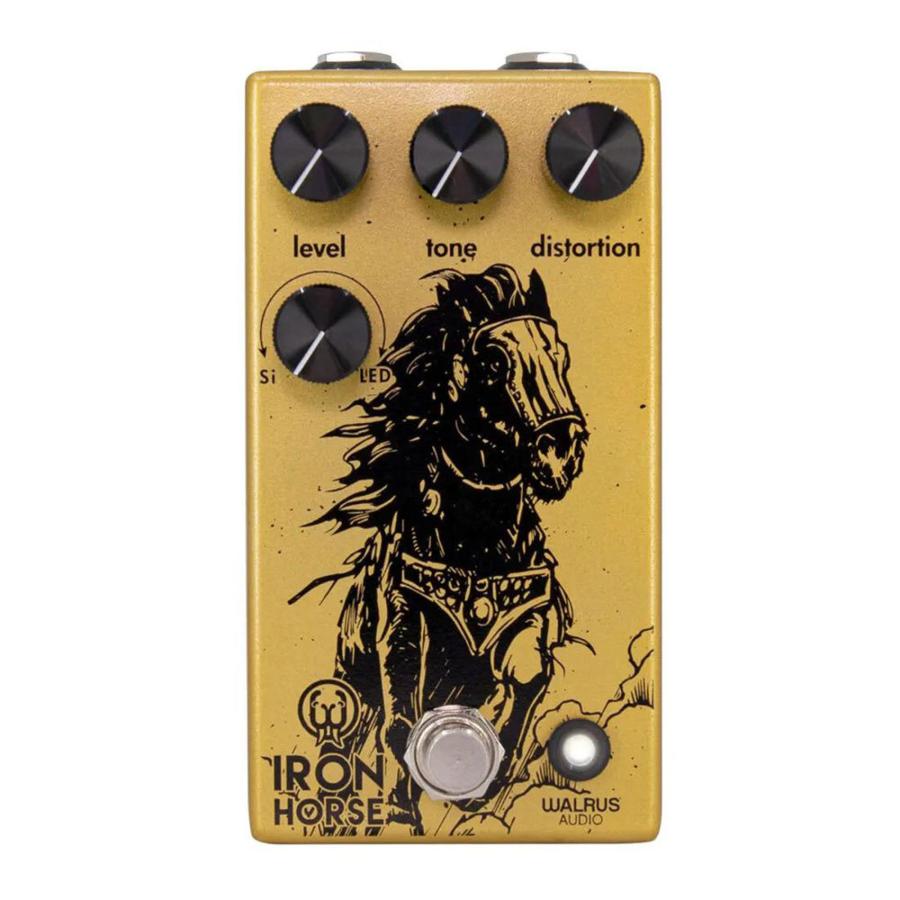 ギター WALRUS AUDIO WAL-IRON/V3 Iron Horse V3 WALRUS AUDIO WAL-IRON/V3 Iron Horse V3 ディストーション ギター