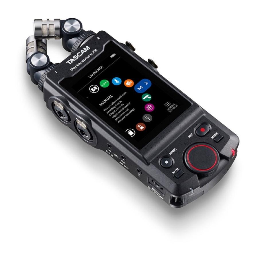 TASCAM Portacapture X8 リニアPCMレコーダー TASCAM Portacapture X8 リニアPCMレコーダー : chuya-online チューヤ