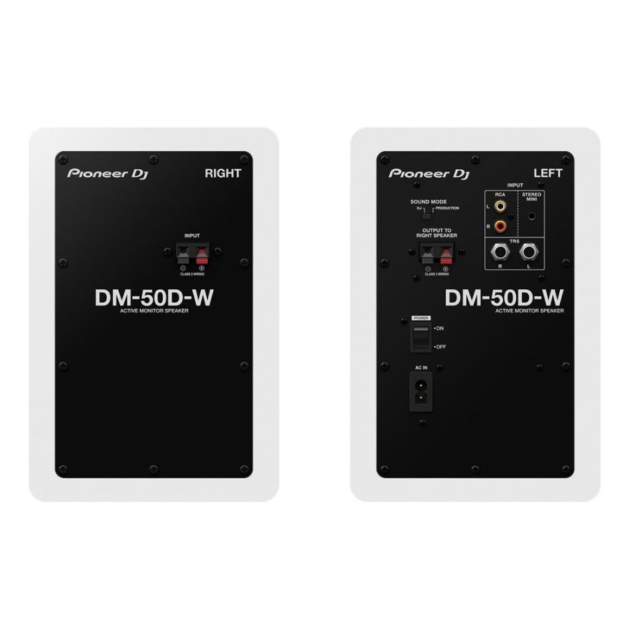 Pioneer DJ Pioneer DJ DM-50D-W White パワードモニタースピーカー 1