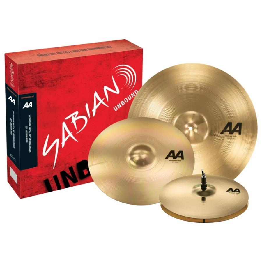 SABIAN セイビアン シンバル ライド クラッシュ ハイハット セット AA  