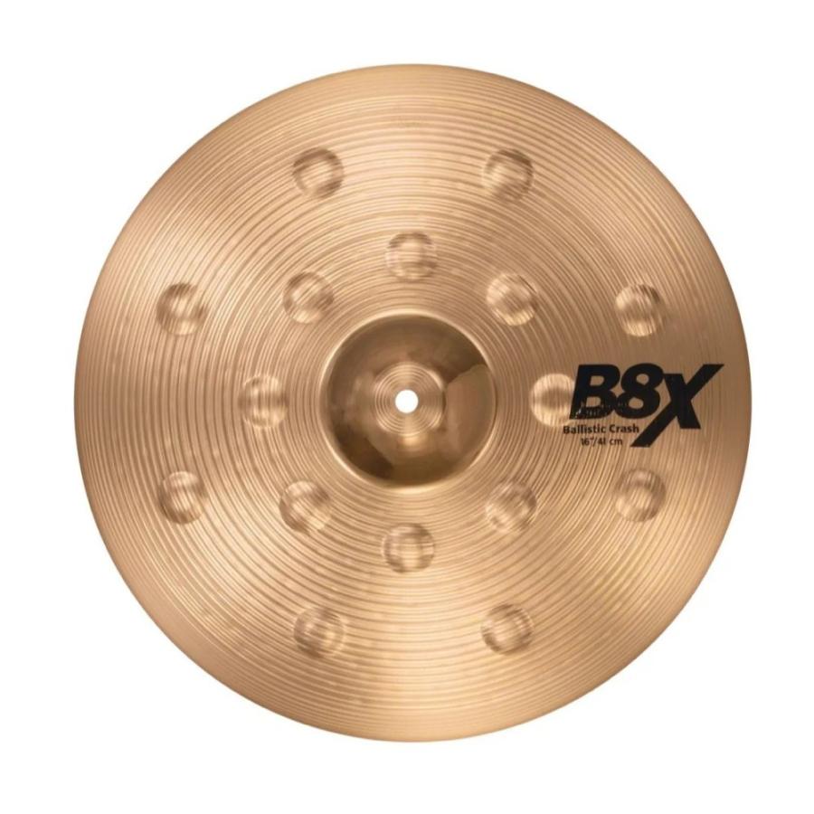 セイビアン シンバル クラッシュ 16インチ SABIAN B8X-16BACS B8X BALLISTIC CRASH 16\" クラッシュシンバル バリスティッククラッシュ"