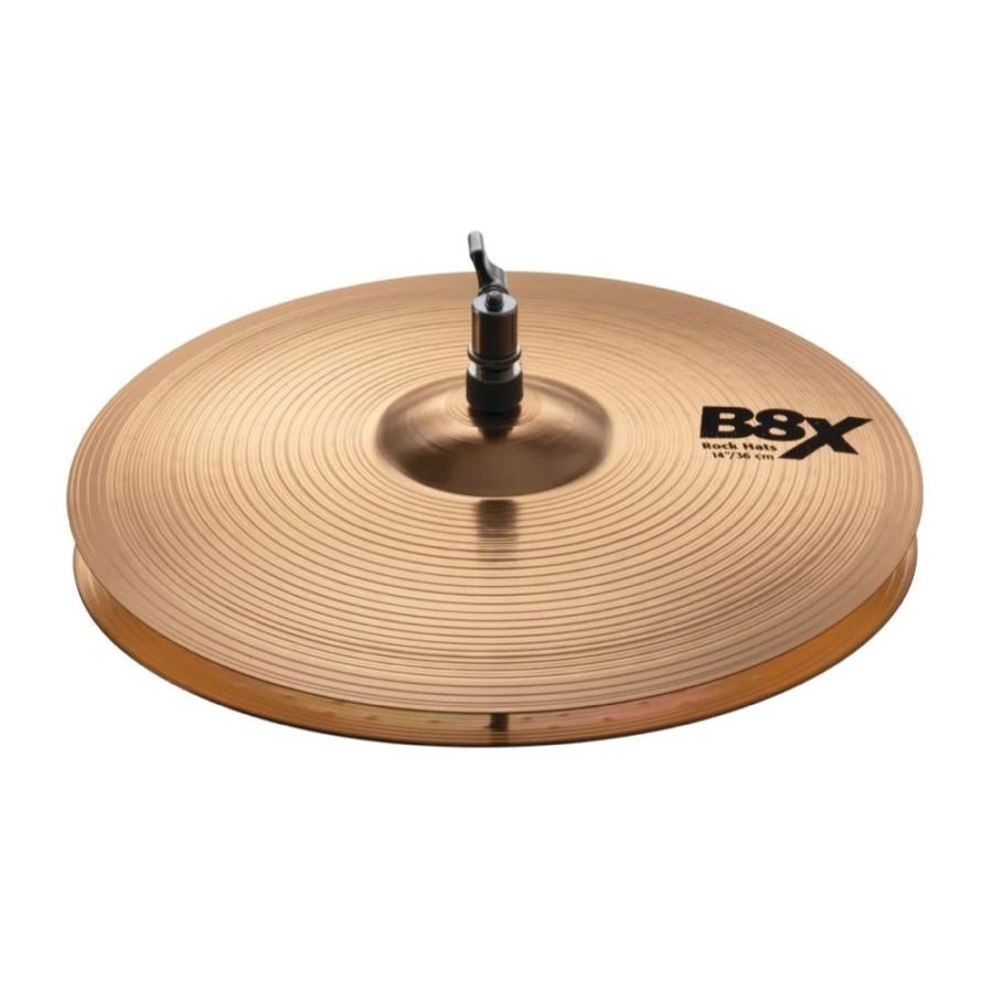 セイビアン シンバル ハイハット 14インチ SABIAN B8X-14BRH B8X ROCK HATS Bottom 14インチ ハイハットシンバル ボトム
