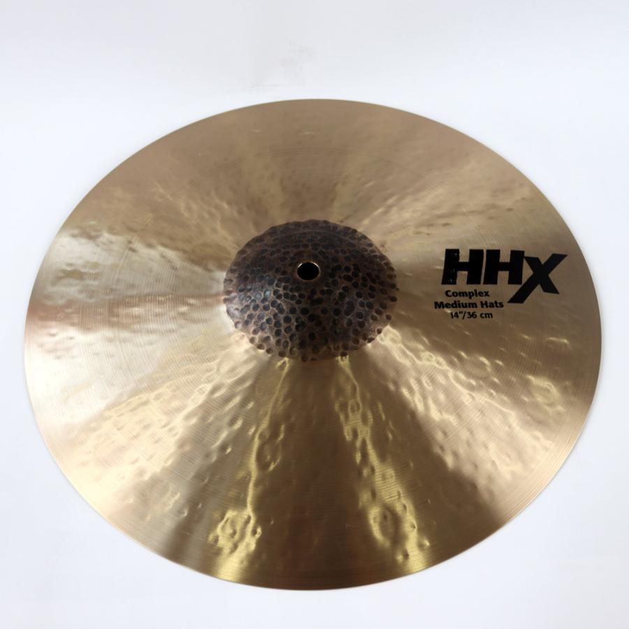 セイビアン シンバル ハイハット トップ 14インチSABIAN HHX-14TCMH HHX COMPLEX MEDIUM HATS Top ハイハットシンバル トップ ミディアムの画像