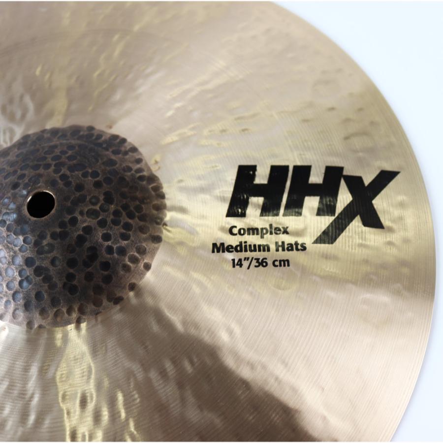 セイビアン シンバル ハイハット トップ 14インチSABIAN HHX-14TCMH HHX COMPLEX MEDIUM HATS Top ハイハットシンバル トップ ミディアムの画像