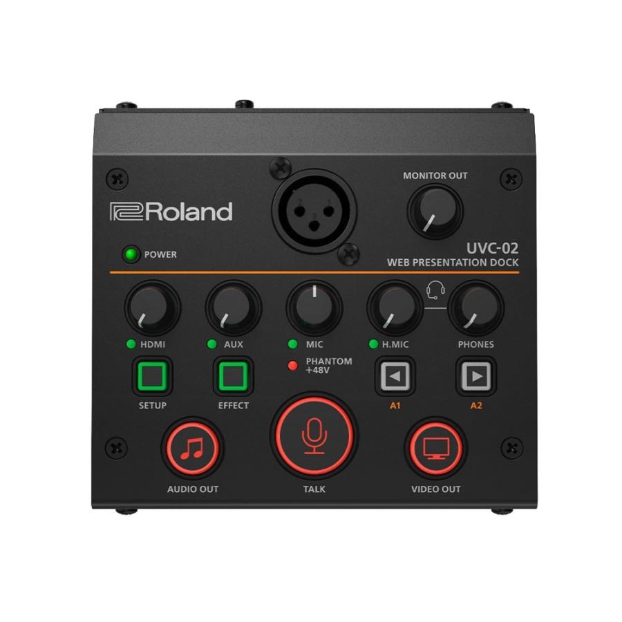 ビデオミキサー ローランド ROLAND UVC-02 WEB PRESENTATION DOCK