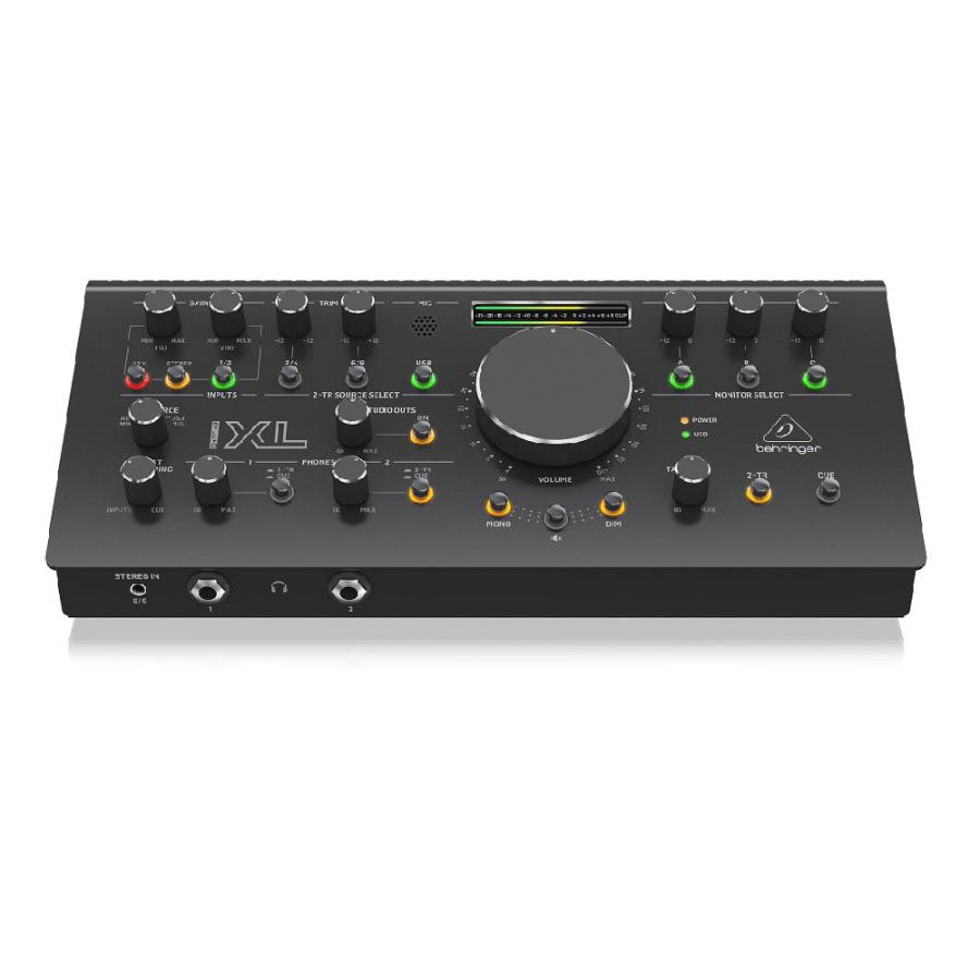 ベリンガー BEHRINGER STUDIO XL MIDASデザインプリアンプ搭載オーディオインターフェース モニターコントローラー