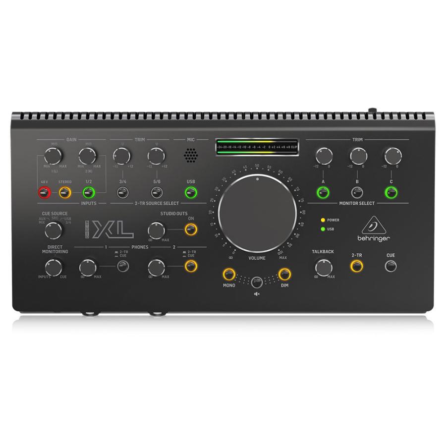 ベリンガー BEHRINGER STUDIO XL MIDASデザインプリアンプ搭載オーディオインターフェース モニターコントローラー_1