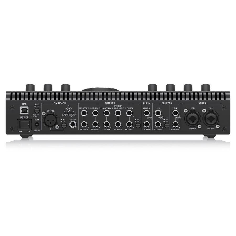 ベリンガー BEHRINGER STUDIO XL MIDASデザインプリアンプ搭載オーディオインターフェース モニターコントローラー_4