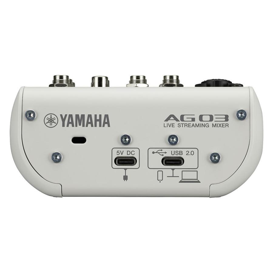 人気商品！！ 新品未使用 YAMAHA AG03 MK2 W - ミキサー
