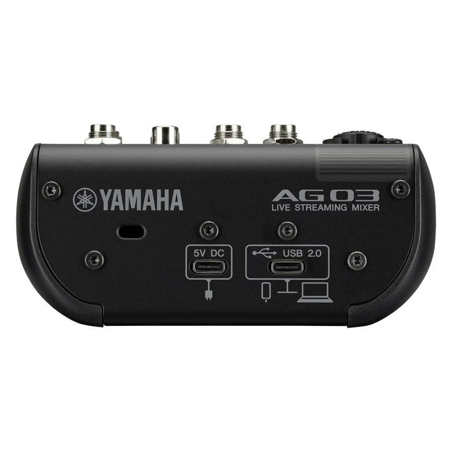 YAMAHA ヤマハ AG03 MK2 B LSPK ライブストリーミングパック YAMAHA ヤマハ AG03 MK2 B LSPK ライブストリーミングパック