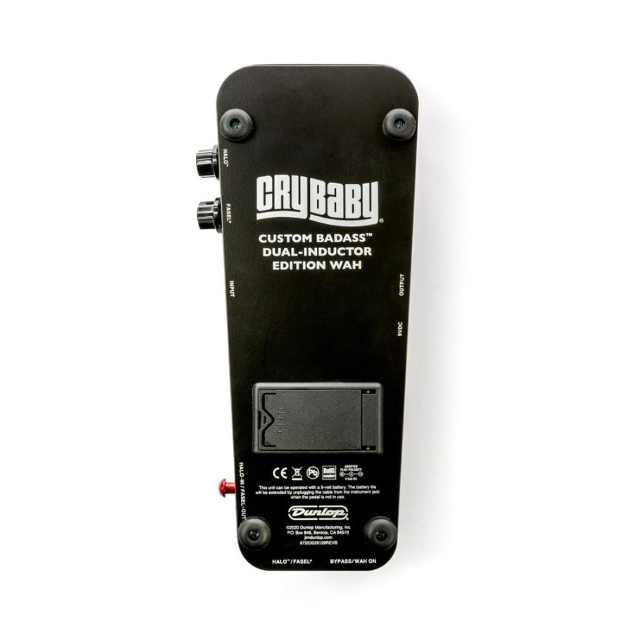 JIM DUNLOP GCB65 Cry Baby Custom Badass Dual-Inductor Edition Wah