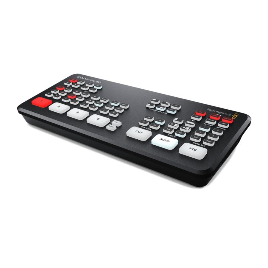 ビデオスイッチャー Blackmagic Design ATEM Mini Pro ISO ライブ