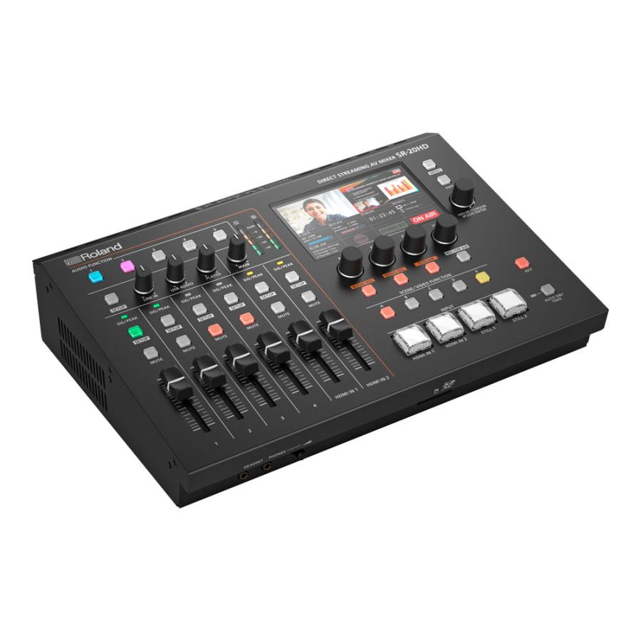 ビデオミキサー ローランド ROLAND SR-20HD Direct Streaming AV Mixer ライブ配信向けAVミキサー ビデオスイッチャーの画像