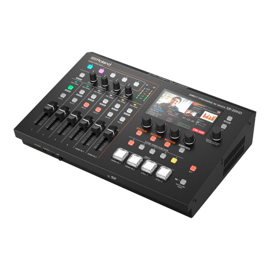 ビデオミキサー ローランド ROLAND SR-20HD Direct Streaming AV Mixer ライブ配信向けAVミキサー ビデオスイッチャーの画像