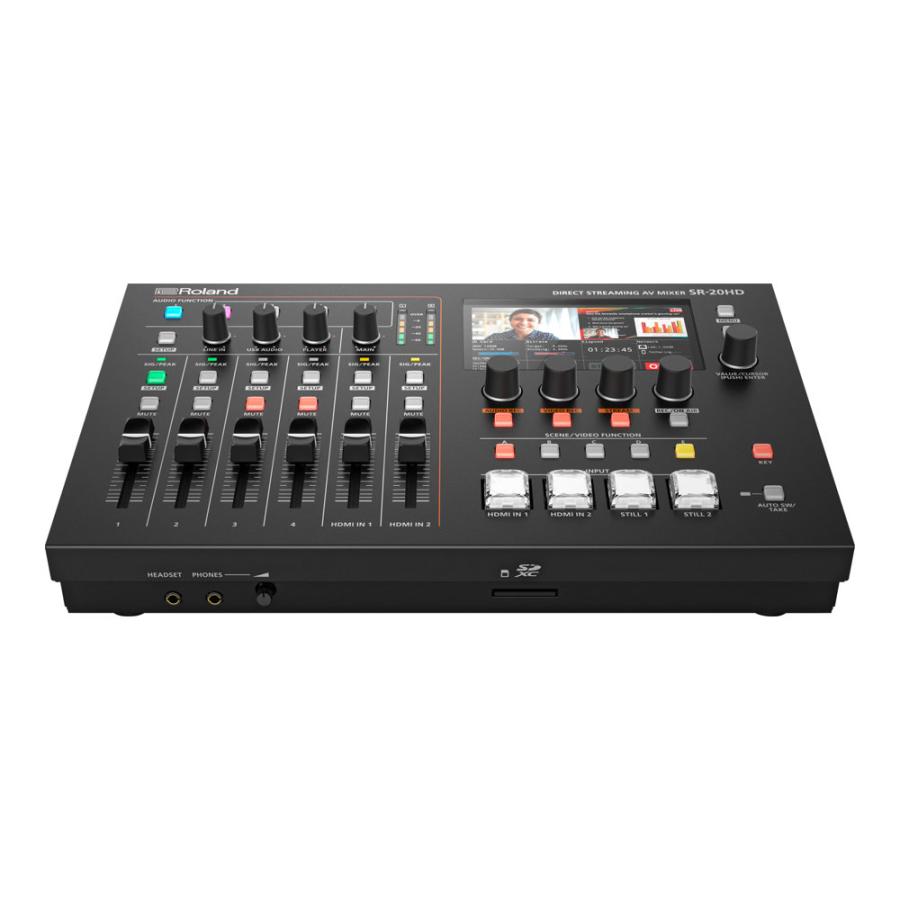 ビデオミキサー ローランド ROLAND SR-20HD Direct Streaming AV Mixer ライブ配信向けAVミキサー ビデオスイッチャーの画像