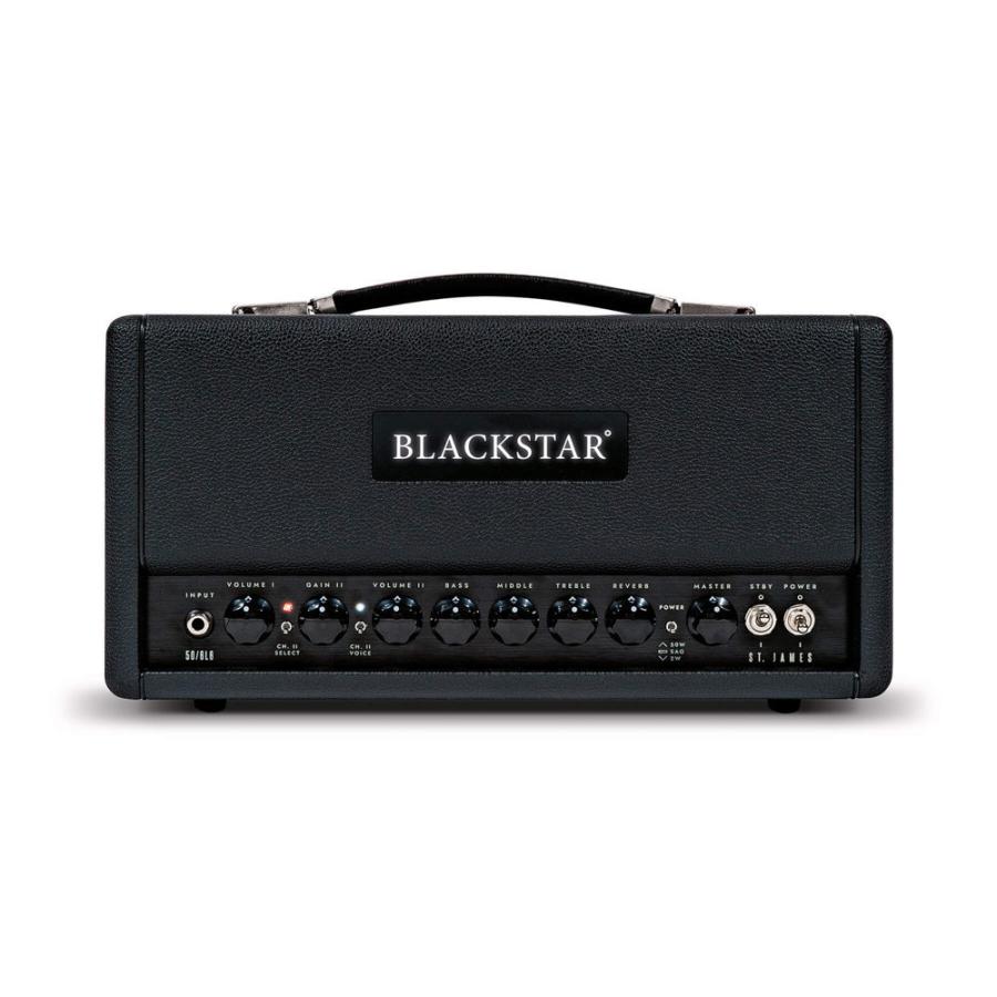 ブラックスター BLACKSTAR ST.JAMES 50 6L6H 超軽量 真空管アンプ 6L6管 50Wヘッド ギターアンプ ヘッド