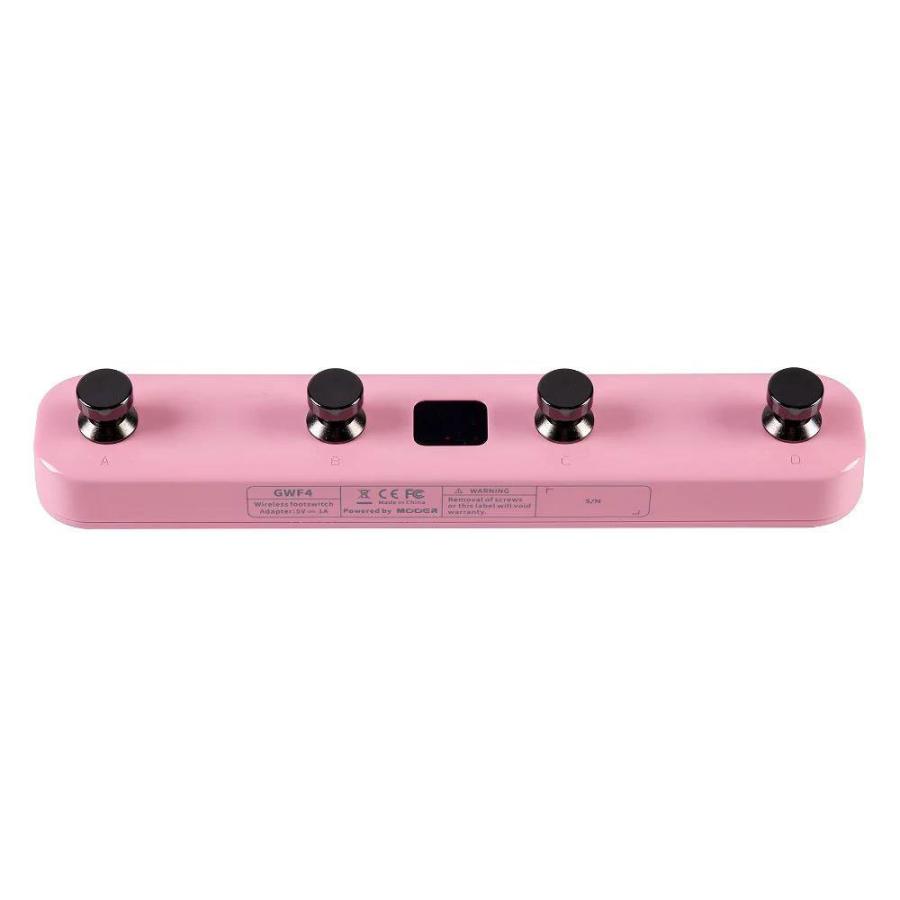 Mooer GWF4 Pink GTRSギター用フットスイッチ｜chuya-online｜05