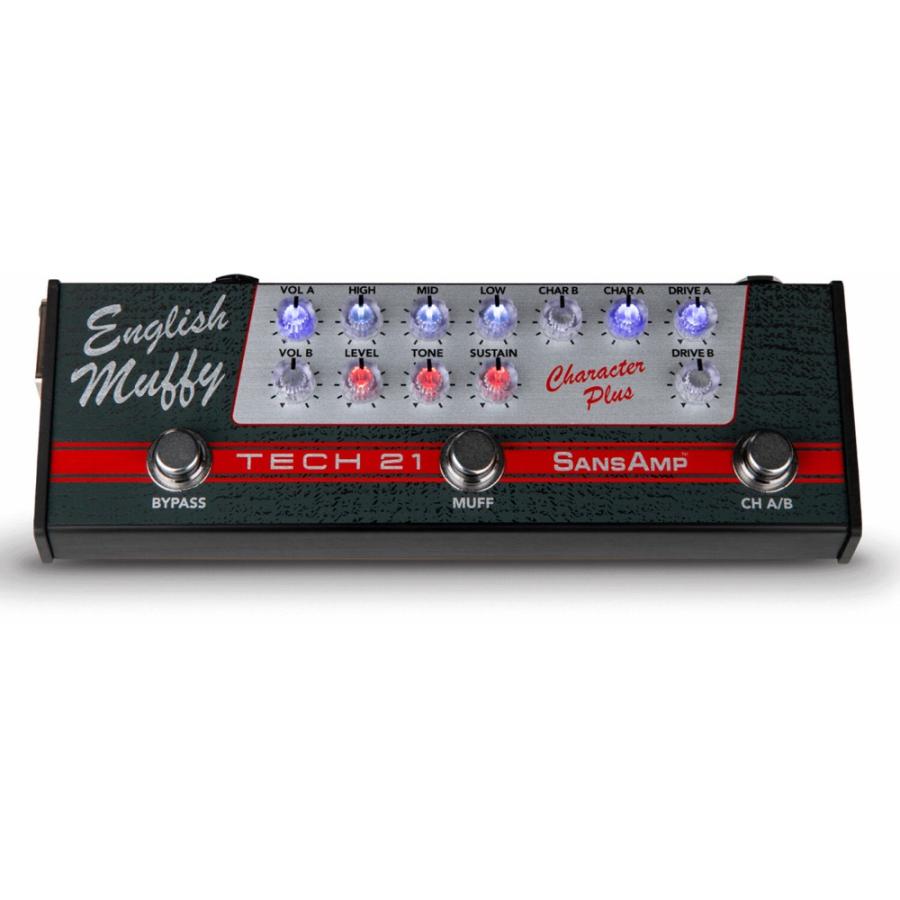 TECH21 SansAmp CHARACTER PLUS SERIES English Muffy ファズ ギター