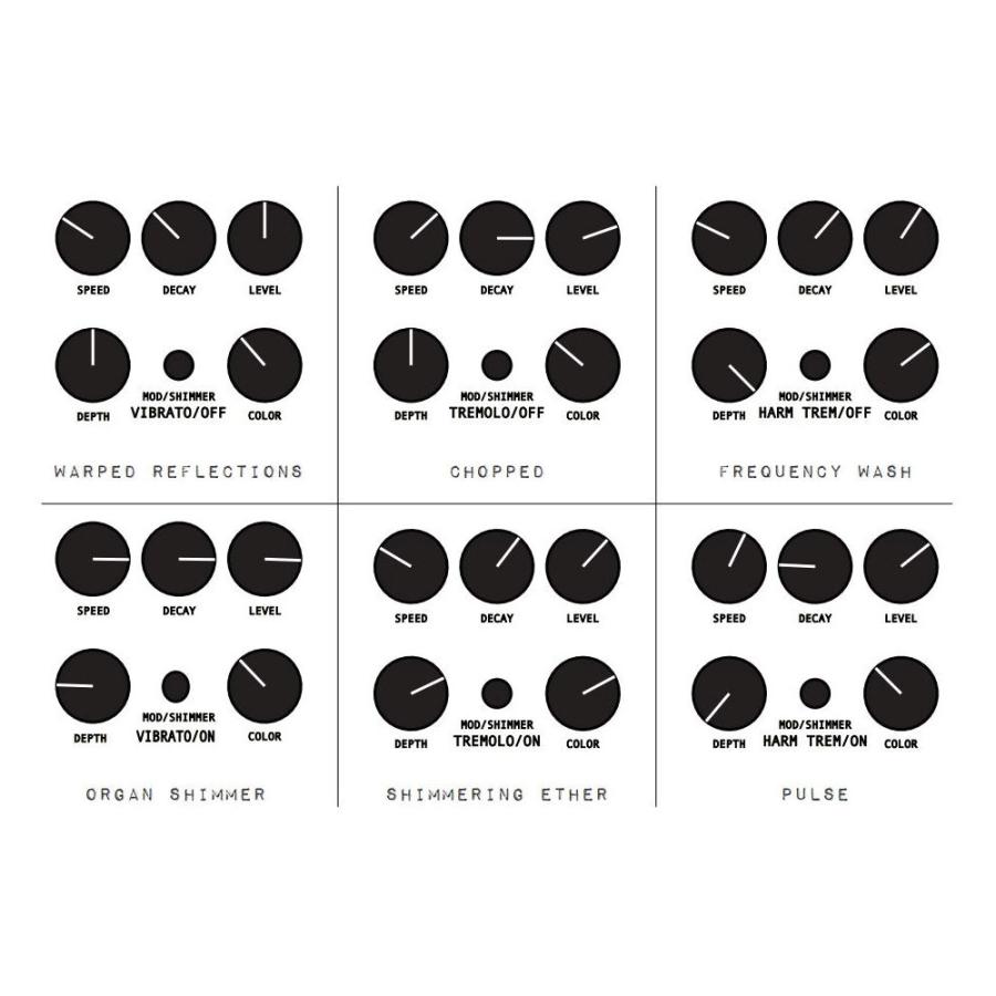 Ether Modulated Reverberator リバーブ ギターエフェクター 【Zonked】