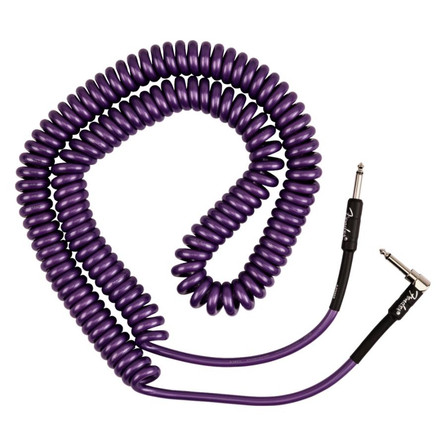 エレファントマシマシ　キャメロ　ミュージックシールド Fender（フェンダー） Fender J Mascis Coil Cable 30' Purple ギター