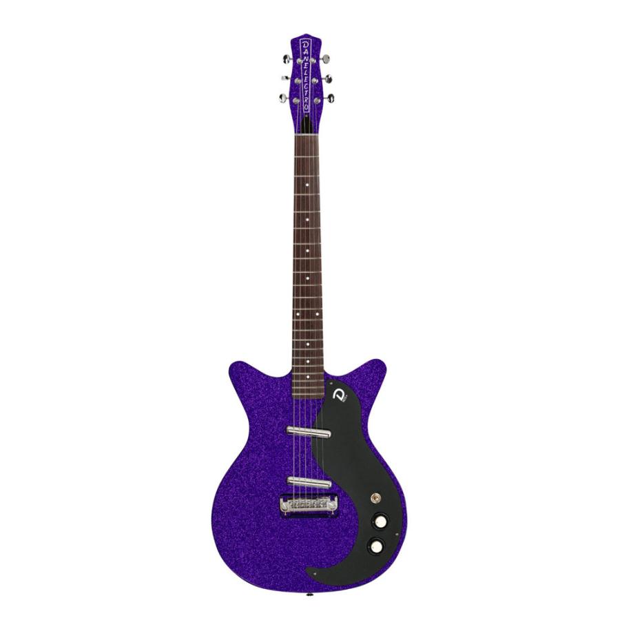 Danelectro Blackout 59 purple Metalflake エレキギター : 200224