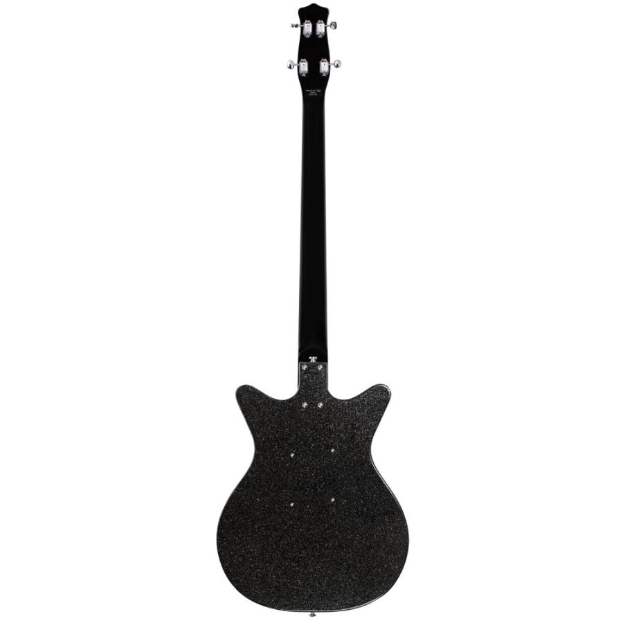 Danelectro 59DC SHORT SCALE BASS BLACK METALFLAKE エレキベース