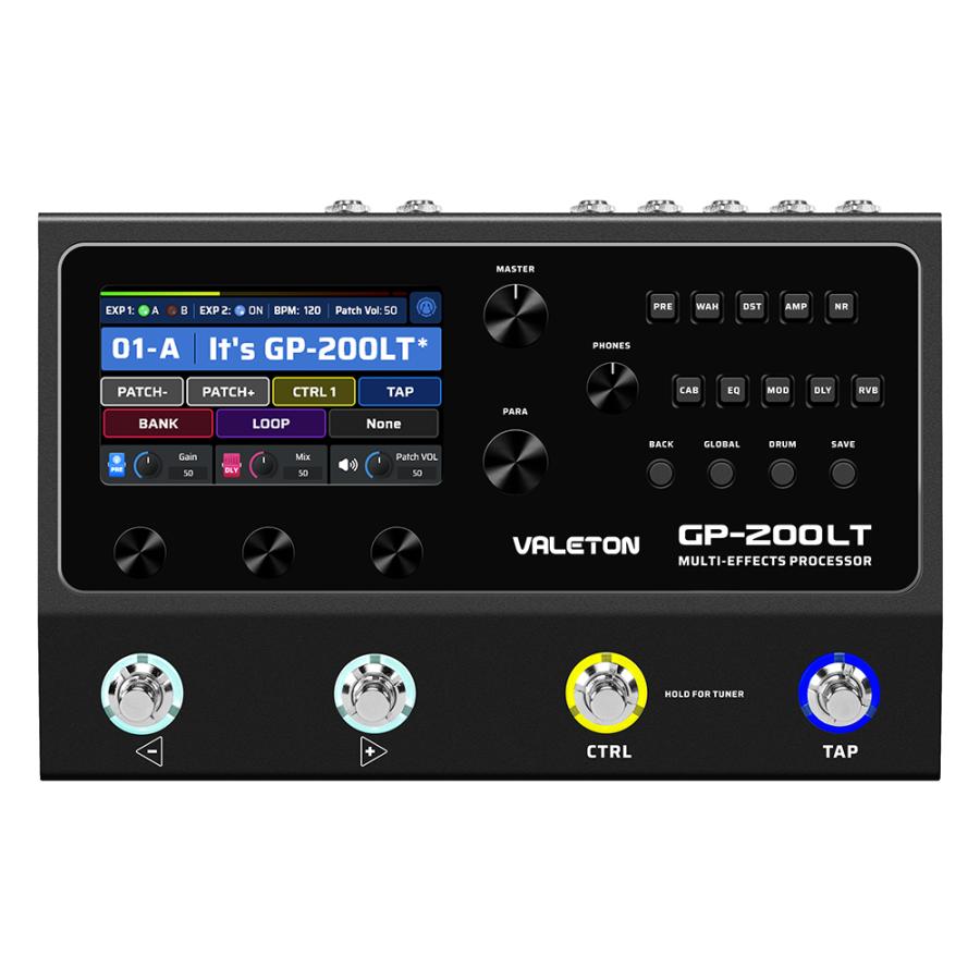 VALETON GP-200LT マルチエフェクター 箱付き付属品完備 VALETON GP-200LT マルチエフェクター : chuya-online チューヤ